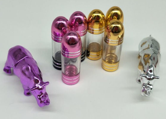capsule sexuelle simple en plastique claire de renforceur des bouteilles de pilule de 16mm 3g