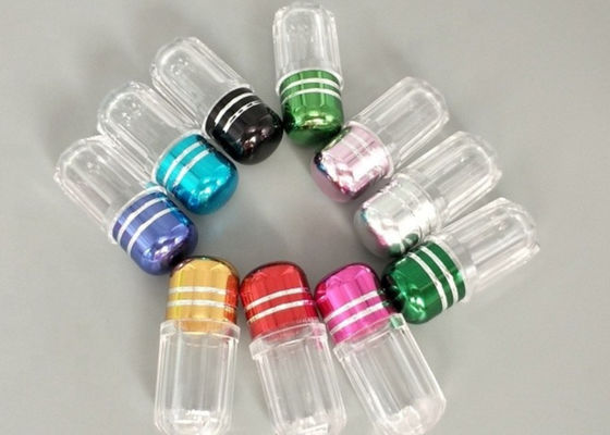 Capsules vides de pilule de l'espace libre 2ml simple hexagonal du conteneur 13mm