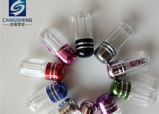 Capsules vides de pilule de l'espace libre 2ml simple hexagonal du conteneur 13mm
