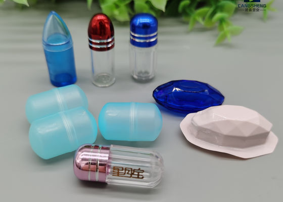 Capsule en plastique de Diamond Shape Green Rhino 8 de conteneur de pilule de GV
