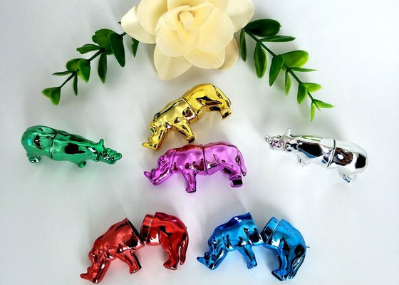 Capsules simples en plastique d'or de rhinocéros d'ODM du conteneur 3g de pilule d'ABS