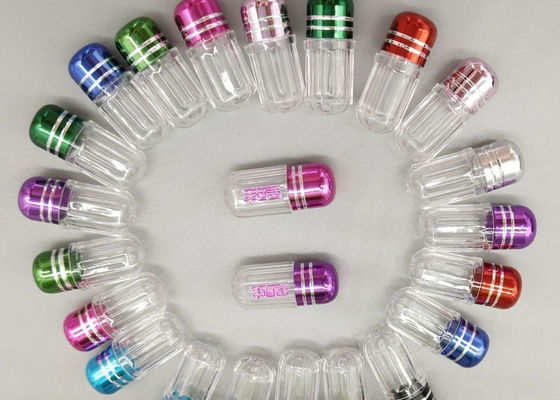 emballage simple de capsule de petite de pilule de 13mm forme cylindrique de bouteilles