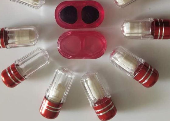 Capsule simple des bouteilles de pilule de l'espace libre ISO9001 2ml avec le chapeau en métal