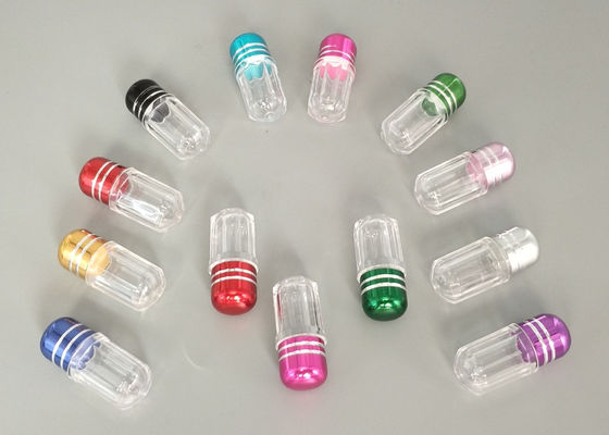 bouteille en plastique de 3g 13mm avec la capsule vide Shell de boursouflure claire de chapeau en métal