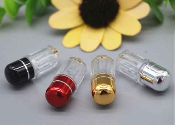 cylindre acrylique Shell de poudre de bouteilles de pilule de rhinocéros de 11mm petit