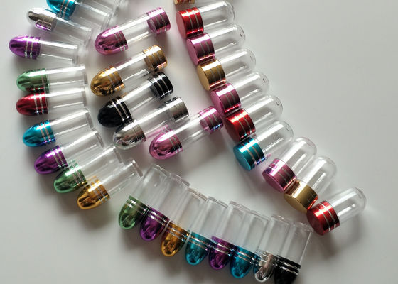 Pilule de polypropylène de rose la petite met les bouteilles en bouteille de pilule en plastique de l'espace libre 10ml