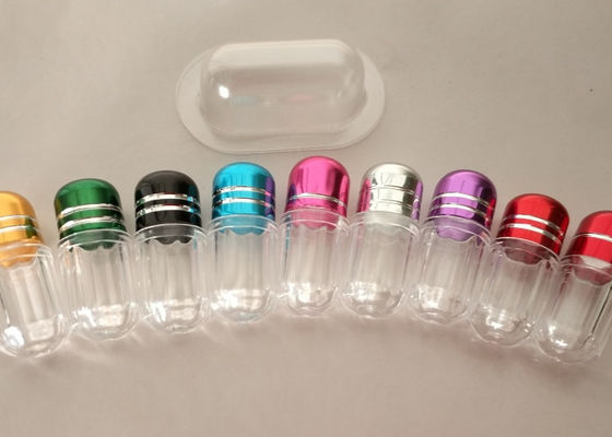 Pilule de polypropylène de rose la petite met les bouteilles en bouteille de pilule en plastique de l'espace libre 10ml