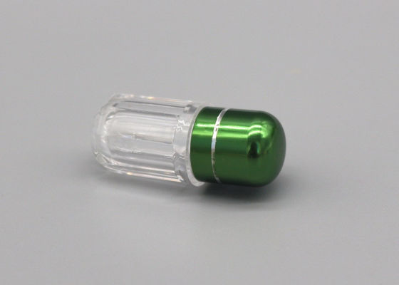 bouteilles de pilule en plastique vides claires d'or d'OEM de bouteilles de pilule 3ml