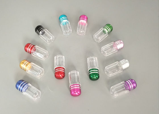 conteneurs en plastique en plastique clairs de pilule des bouteilles de pilule de 36mm petits 3g