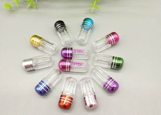 conteneurs en plastique en plastique clairs de pilule des bouteilles de pilule de 36mm petits 3g