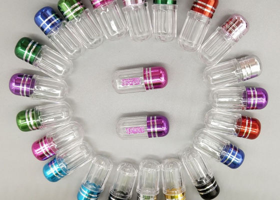 Capsules d'or de rhinocéros de GV Mini Pill Bottles Plastic picoseconde 2g