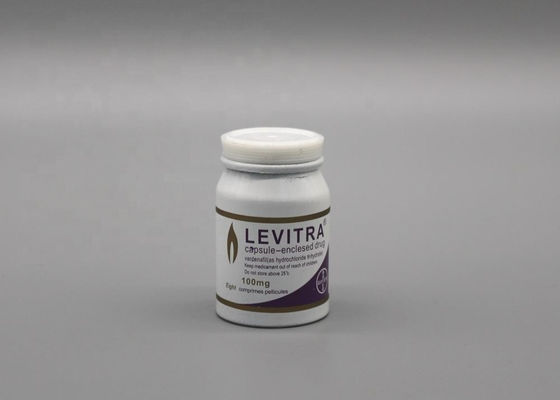 bouteilles 100g de empaquetage pharmaceutiques en aluminium avec des chapeaux de PE