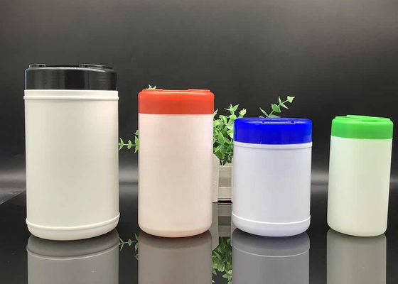 Chiffons humides de chiffons de HDPE de cylindre humide des seaux ISO9001 empaquetant des bouteilles