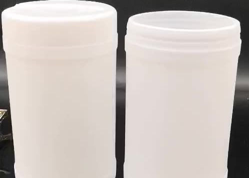 bouteille écologique de chiffons d'alcool de boîte métallique humide de chiffon du HDPE 100pcs