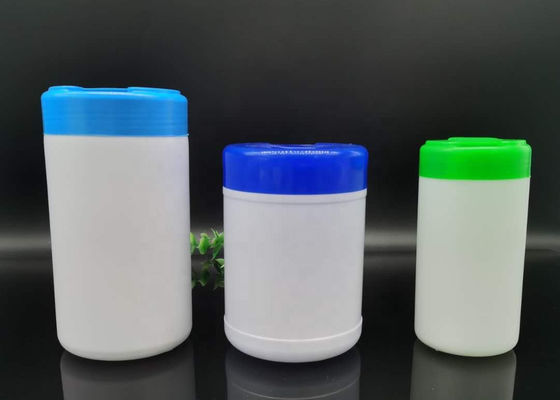 bouteille de seau de chiffons de nettoyage de HDPE de 180mm avec les couvercles blancs