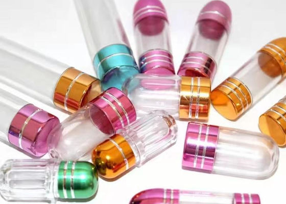 Bouteilles de pilule en plastique vides de GV 13mm une forme de balle de capsule