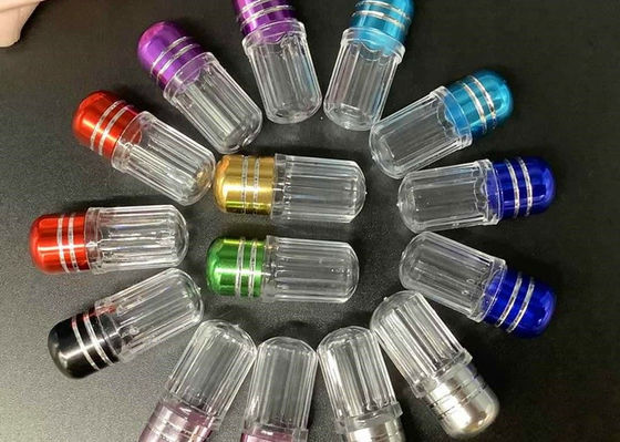Bouteilles de pilule en plastique de l'espace libre ISO9001
