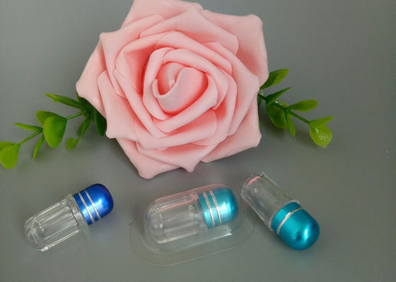Bouteilles en plastique de médecine d'espace libre de picoseconde