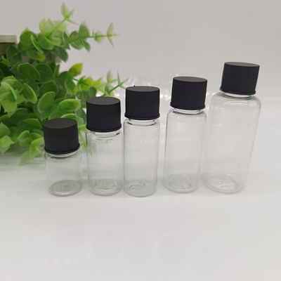 Bouteilles en plastique de médecine d'ODM de la catégorie comestible 80ML petites