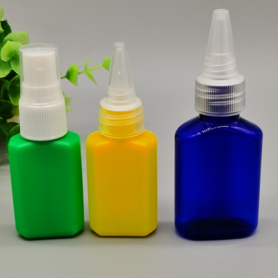 Petites bouteilles en plastique vertes d'OEM 150ml pour la médecine