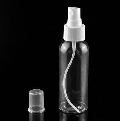 Bouteille en plastique claire vide de jet de la recharge 100ml de polyéthylène