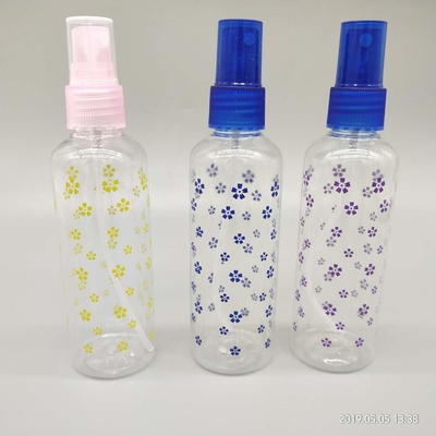 bouteilles en plastique vides de jet du HDPE 100ml pour le cosmétique