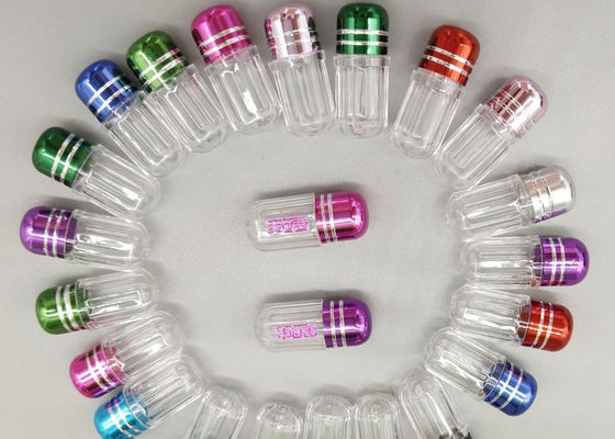 Les chapeaux en aluminium vident la capsule met le rhinocéros en bouteille 2g noir simple