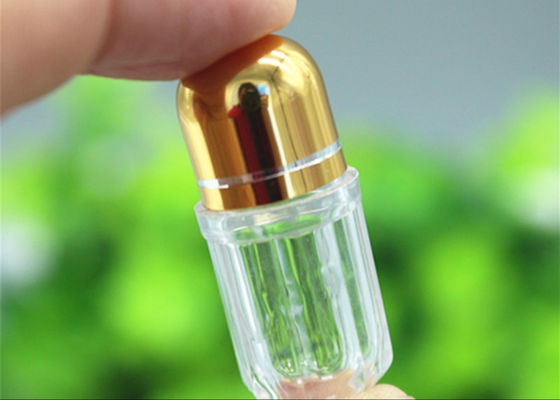 l'emballage d'or de la capsule 5g met la forme en bouteille simple de cylindre de pilule