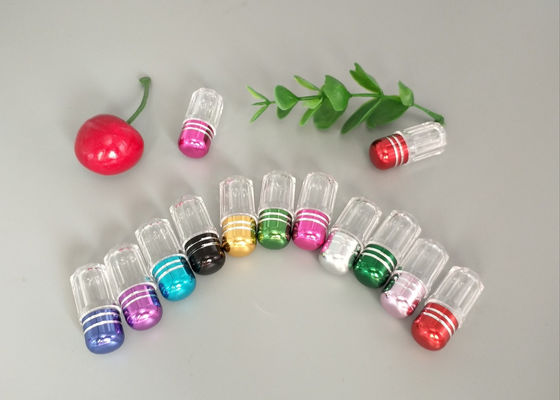 Emballage simple en plastique clair de capsule d'OEM de bouteilles de pilule de picoseconde